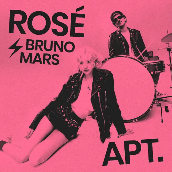 Cover art for APT. — ROSÉ & Bruno Mars
