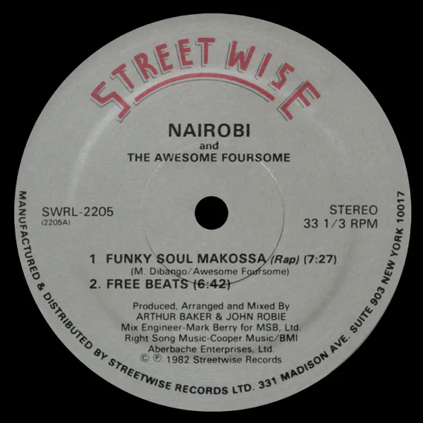 Funky Soul Makossa (Rap) — Nairobi and The Awesome Foursome
