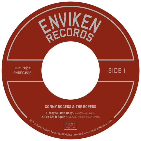 I've Got It Again — Sonny Rogers & The Ropers