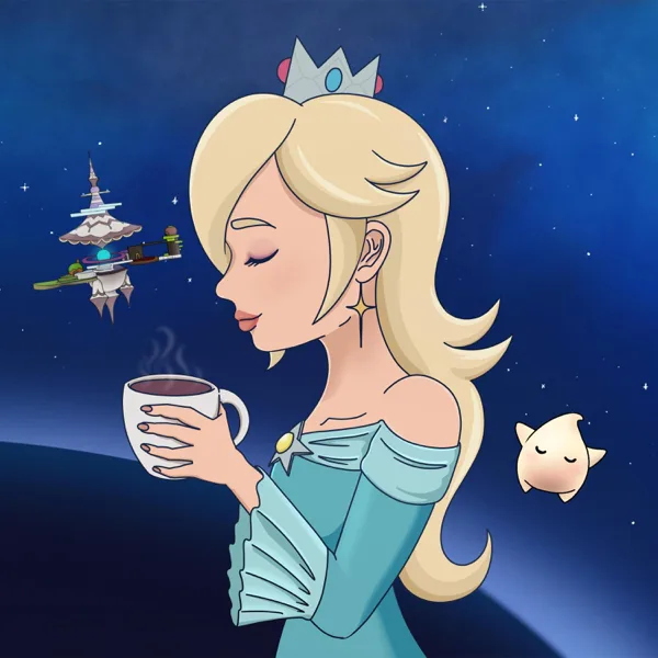 Rosalina in the Observatory — Coffee Date & GameChops