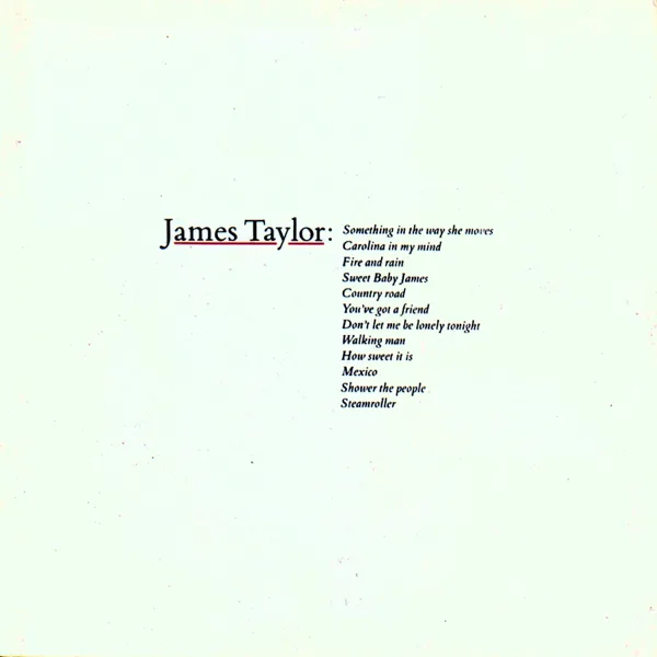 You've Got a Friend — James Taylor